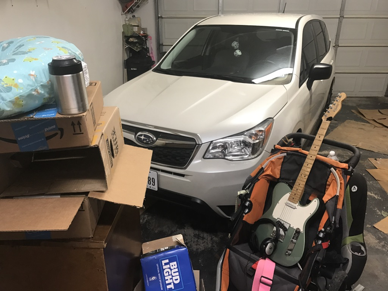 This is what happens when my wife is gone for the day.